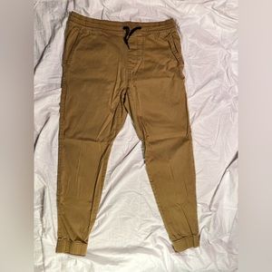 Khaki Hollister Joggers